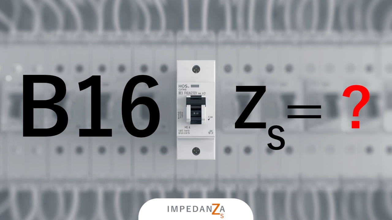 Maximum permitted Zs B16