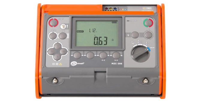 MZC-306 Earth fault loop impedance tester (WMGBMZC306)