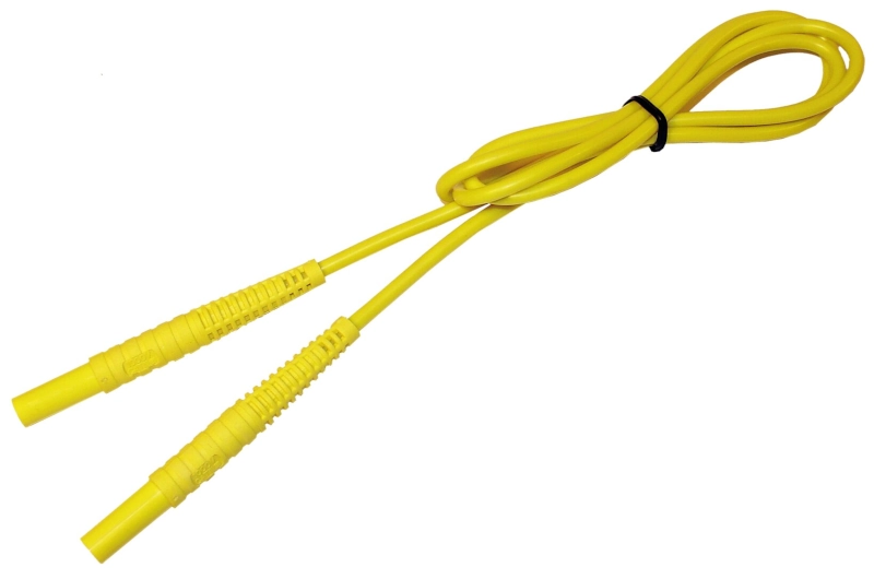 Test lead 1.2 m, yellow, 1kV (WAPRZ1X2YEBB)
