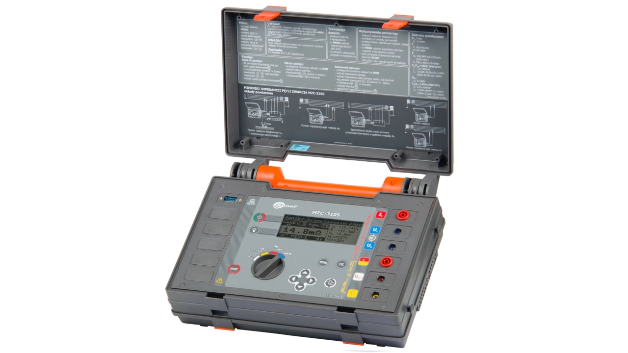 MZC-310S Miernik impedancji pętli zwarcia (WMPLMZC310)